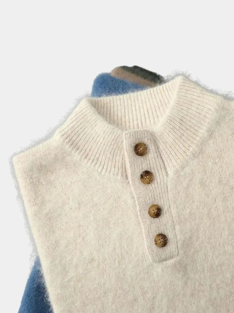 Timeless Luxe Cashmere Pullover - Iron & Oak