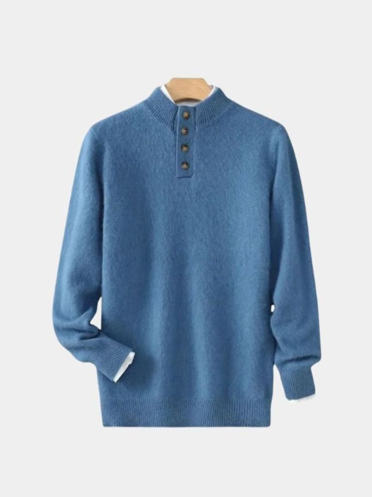 Timeless Luxe Cashmere Pullover - Iron & Oak