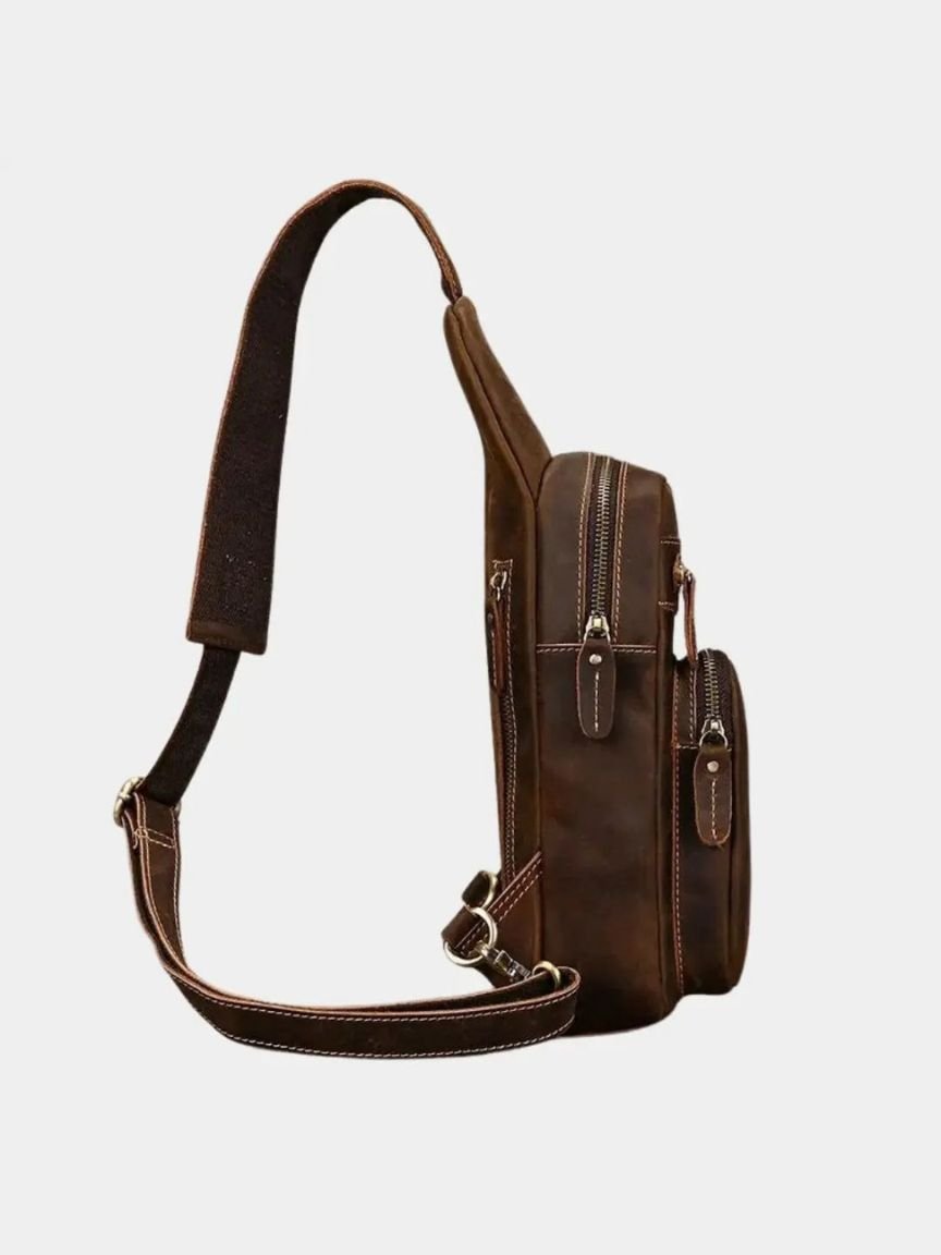 Traverse Luxe Shoulder Bag - Iron & Oak