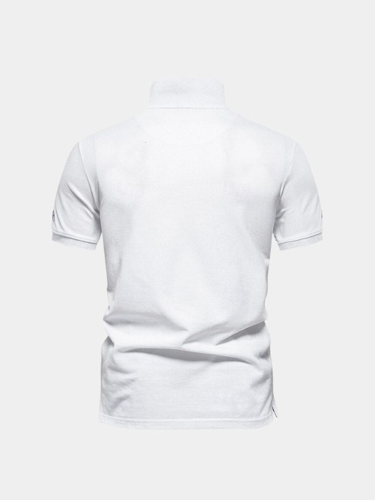 Vanguard Stitch Polo - Iron & Oak