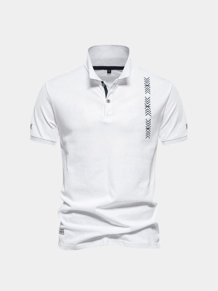 Vanguard Stitch Polo - Iron & Oak