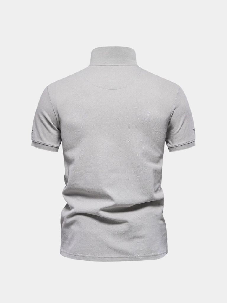 Vanguard Stitch Polo - Iron & Oak