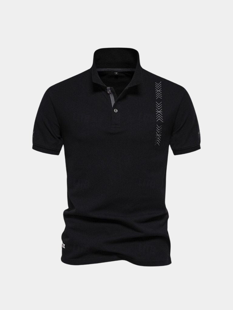 Vanguard Stitch Polo - Iron & Oak