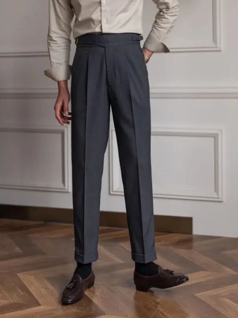 Vintage British Style Trousers - Iron & Oak