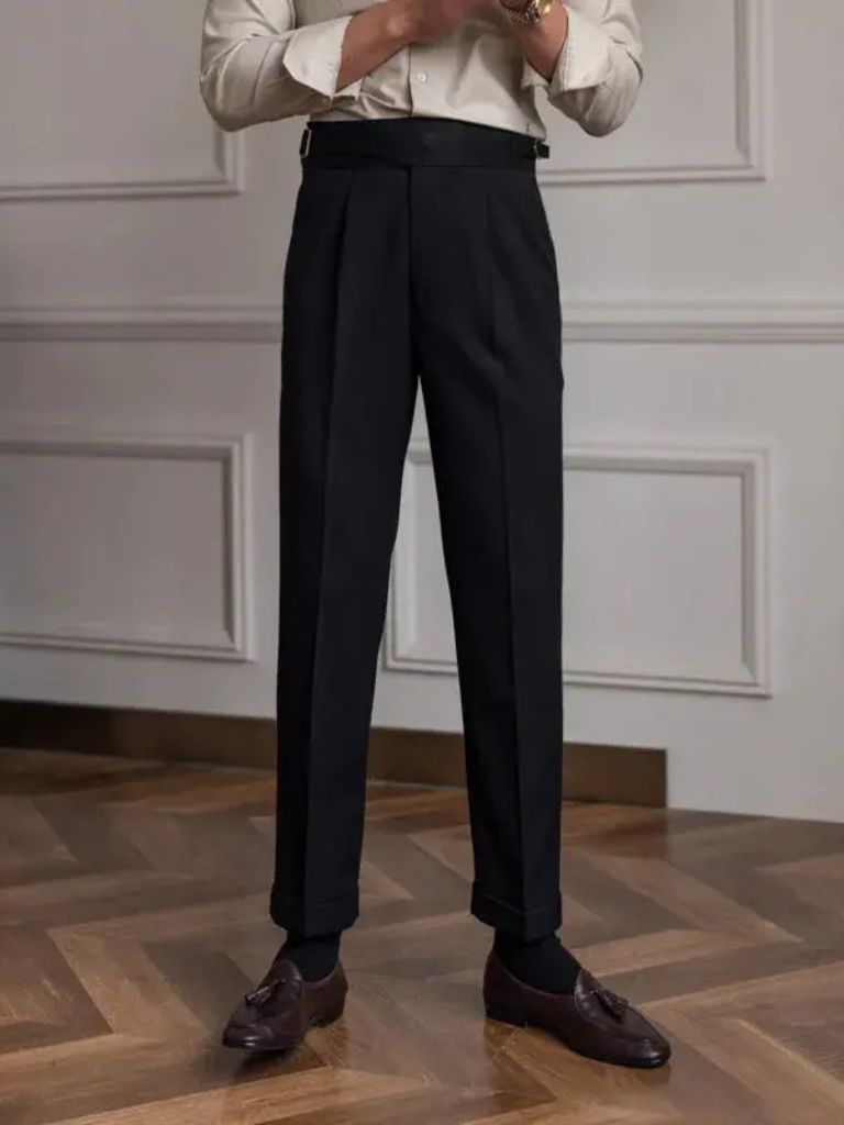 Vintage British Style Trousers - Iron & Oak