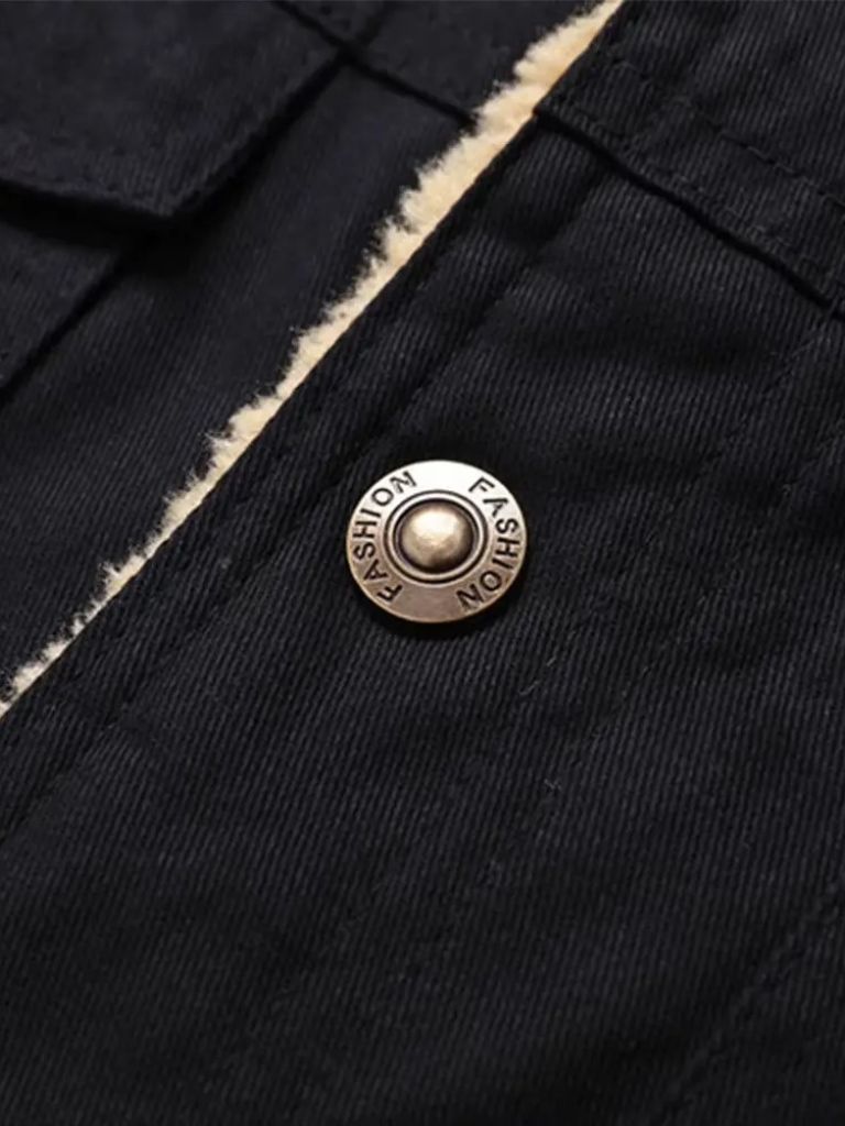 Vintage Fleece Bomber Jacket - Iron & Oak