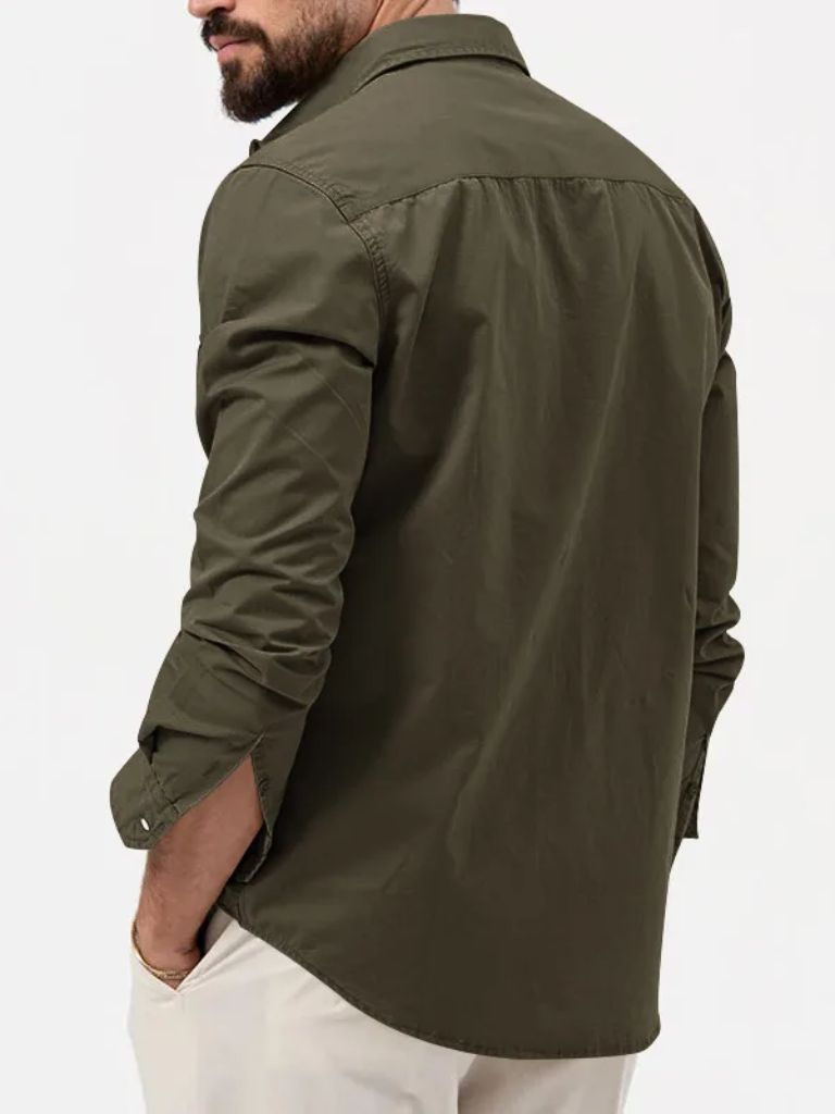 Vintage Long Sleeve Shirt - Iron & Oak