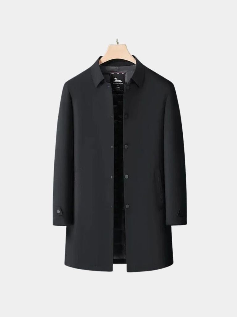 Winter Classic Overcoat - Iron & Oak